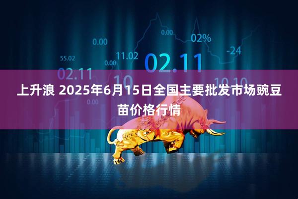 上升浪 2025年6月15日全国主要批发市场豌豆苗价格行情