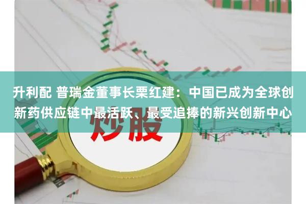 升利配 普瑞金董事长栗红建:中国已成为全球创新药供应链中最活跃、最受追捧的新兴创新中心